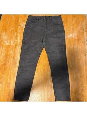 Camo Skinny Jeans Womens Supplies Curve Fit Tag 14 Fits Like 32X26 Stretch
